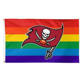 WinCraft - Tampa Bay Buccaneers 3' x 5' Pride 1-Sided Deluxe Flag - Multicolor