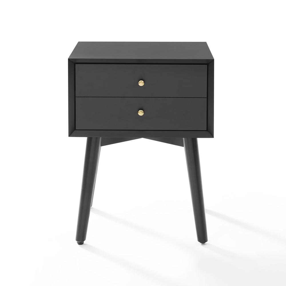 Left. Crosley Furniture - Landon Nightstand - Matte Black.