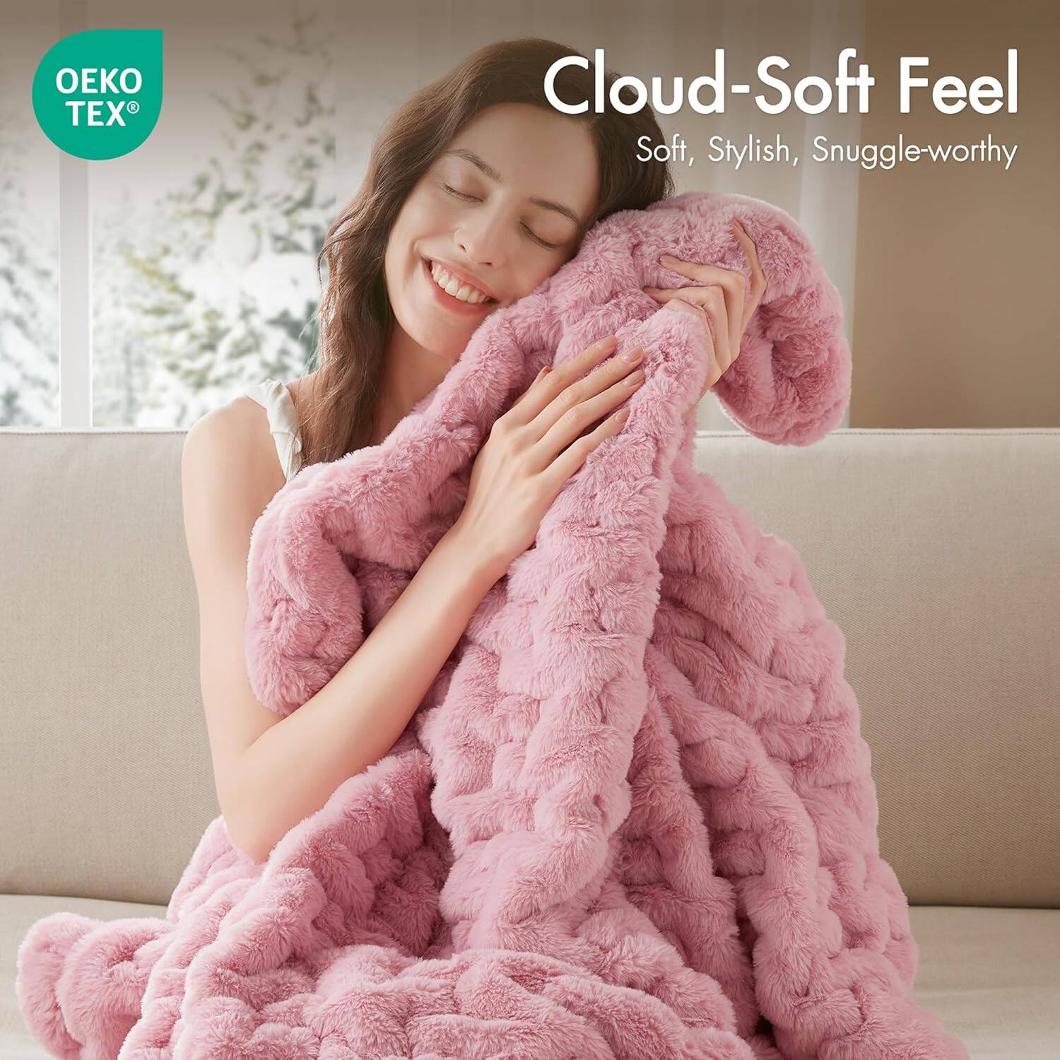 Cloud-Soft Feel  
Soft, Stylish, Snuggle-worthy  

OEKO TEX