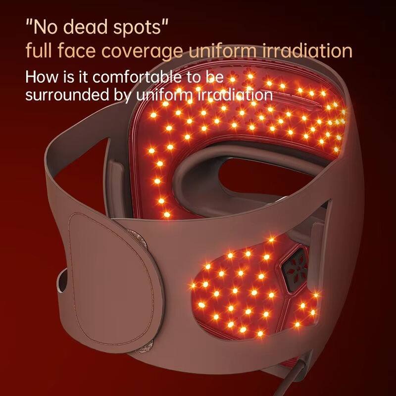 "No dead spots" full face coverage uniform irradiation

How is it comfortable to be surrounded by uniform irradiation