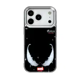 Keyscaper - Marvel Badge Glitter Phone Case - Apple iPhone 17 Pro Max - Venom 2