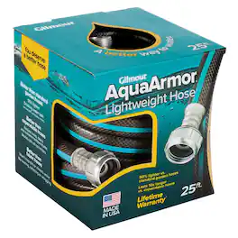 Gilmour - AquaArmor 1/2 in D X 25 ft L Expandable Lightweight Garden Hose