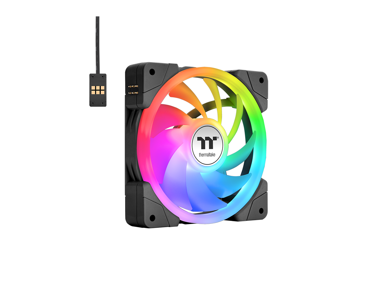 Alt View 1. Thermaltake - MAGFloe 420 Ultra - Black.