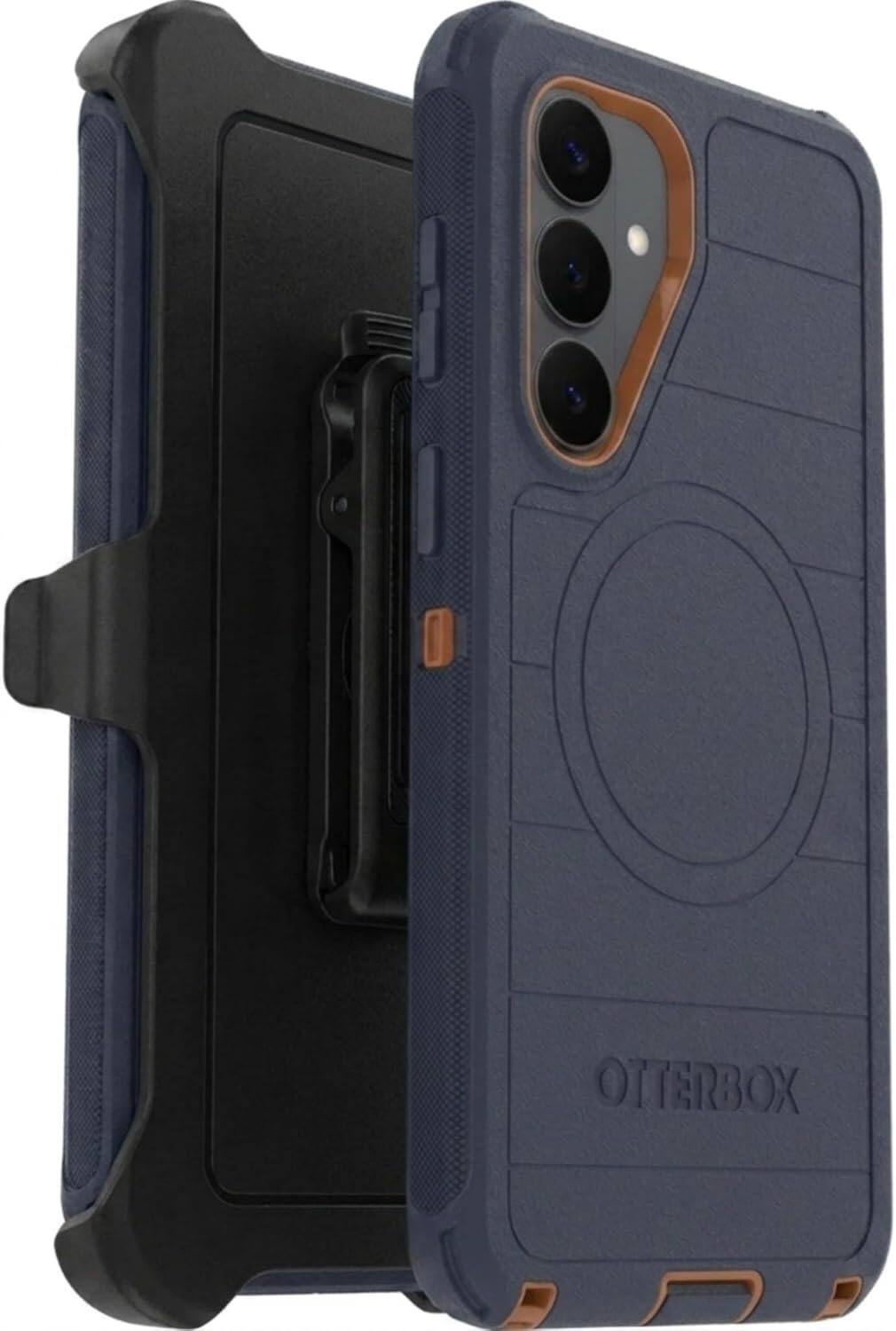 Navy Canyon (Blue & Orange)
