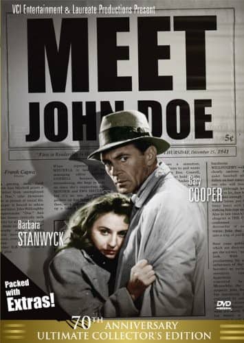 Meet John Doe (70th Anniversary)  - DVD