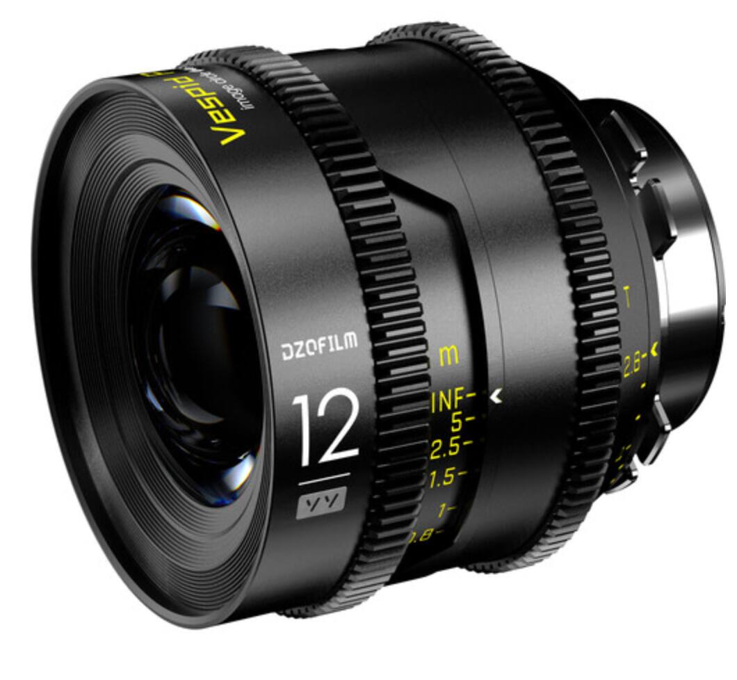 Vespid image DZOFILM m 12mm T2.8 INF- 5- 2.5- 1.5- 1- 1.8-