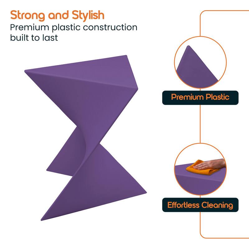 Strong and Stylish  
Premium plastic construction built to last  

- Premium Plastic  
- Effortless Cleaning