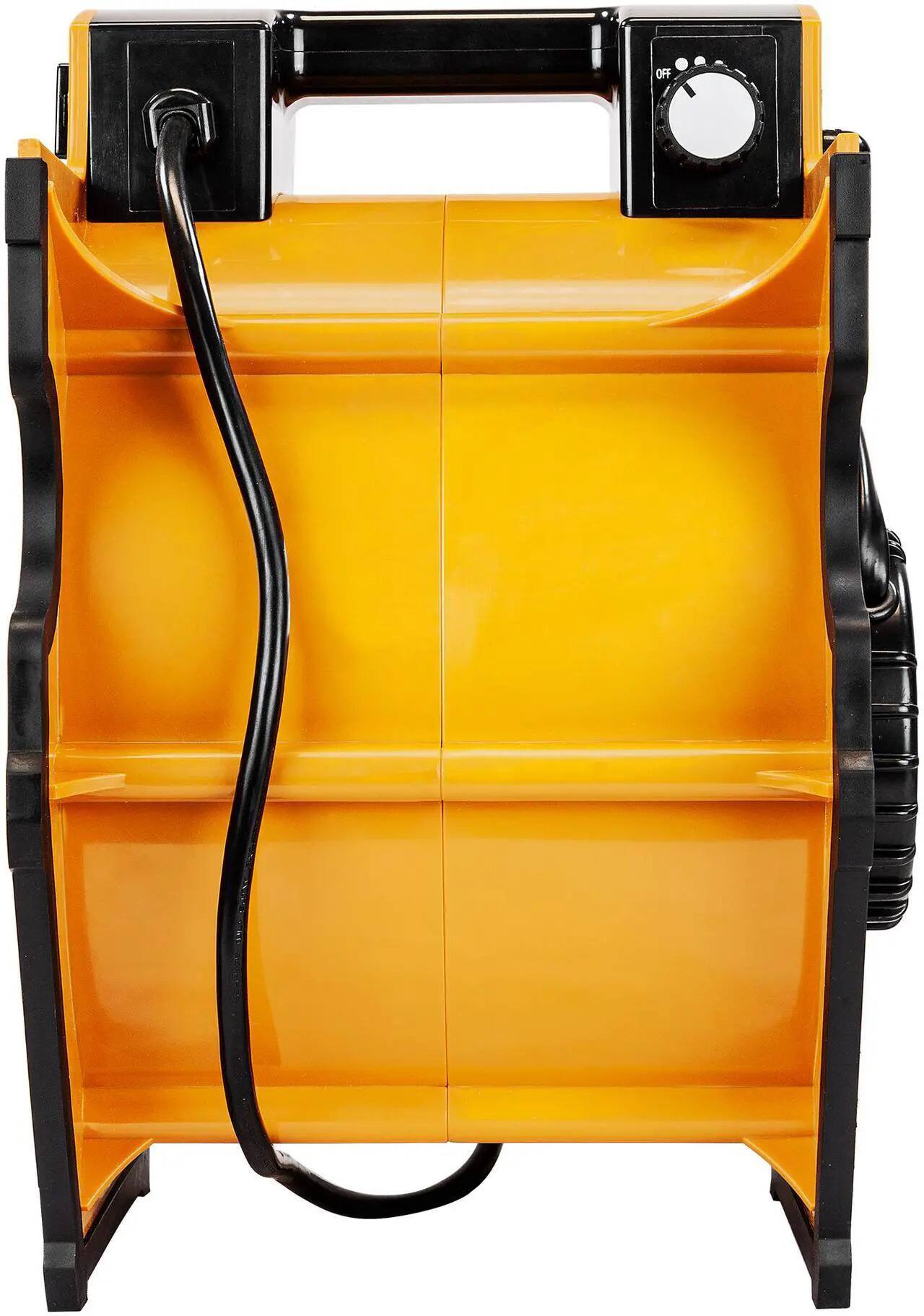 Alt View 4. Caterpillar - Caterpillar® CF-B1200-YW Fan, 1200 CFM, 4 Speed, Dual Ball Bearing, GFCI, 2 Outlets.