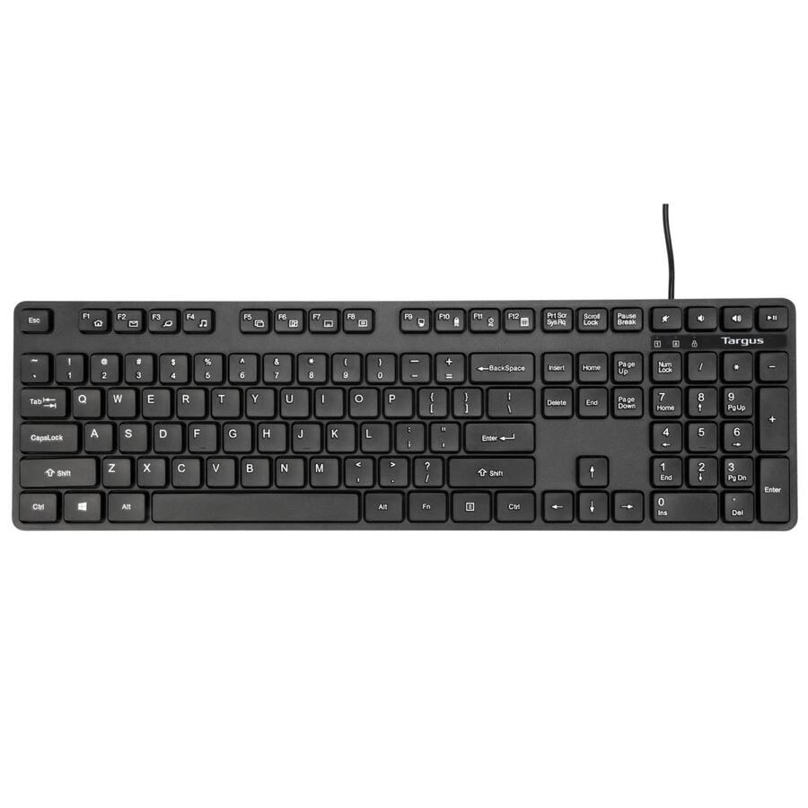 Wried Targus USB Wried Keyboard Black AKB30US - Best Buy