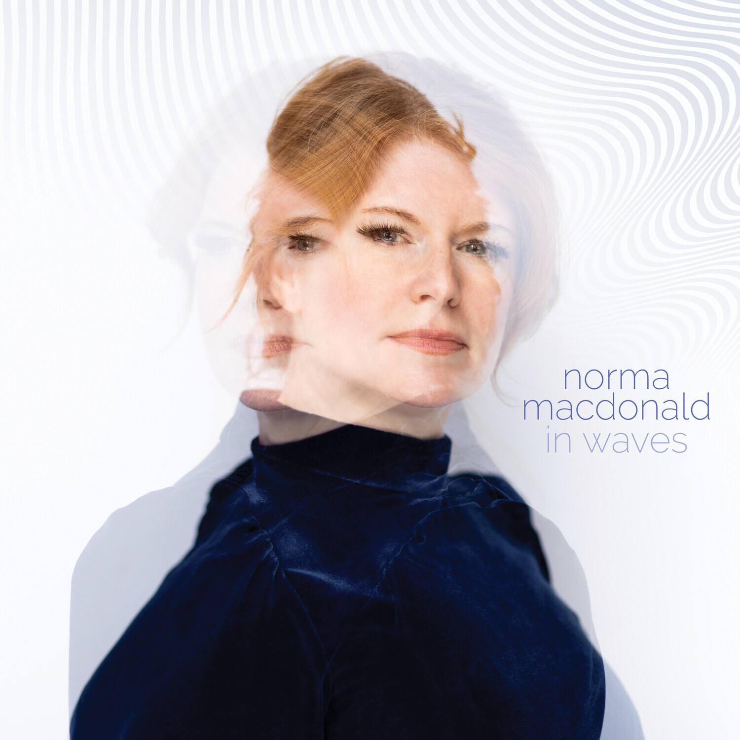 Norma MacDonald - In Waves - Blue Swirl   - VINYL LP