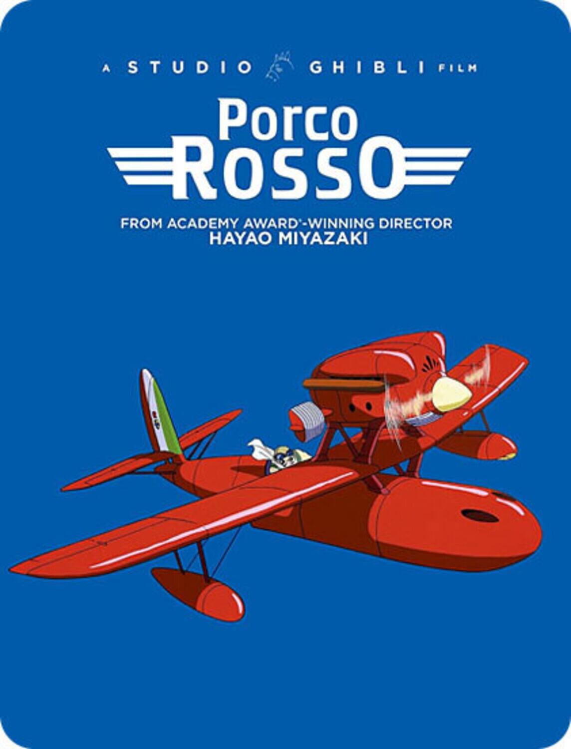 Front. Porco Rosso (Steelbook)   - BLU-RAY.