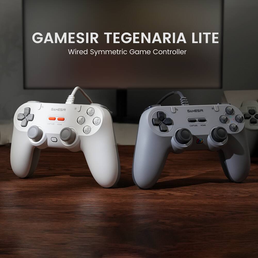 GAMESIR TEGENARIA LITE  
Wired Symmetric Game Controller  

GAMESIR = GAMESIR CARTURE NOM CAPTURE VEAE 10