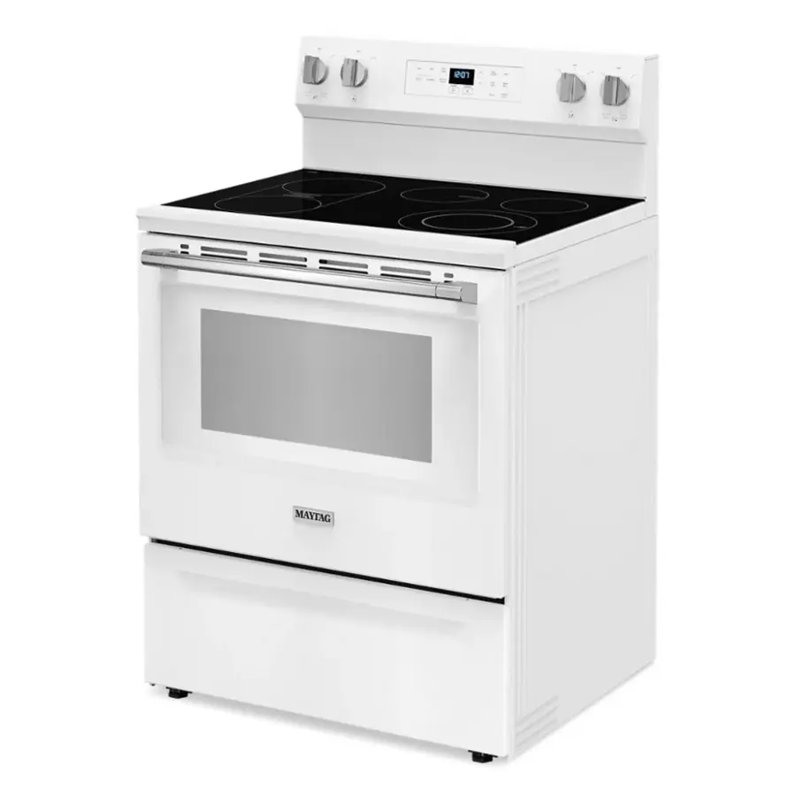 Maytag 30 in. Wide 5 elements 5.3 cu. ft. Electric Range With No ...