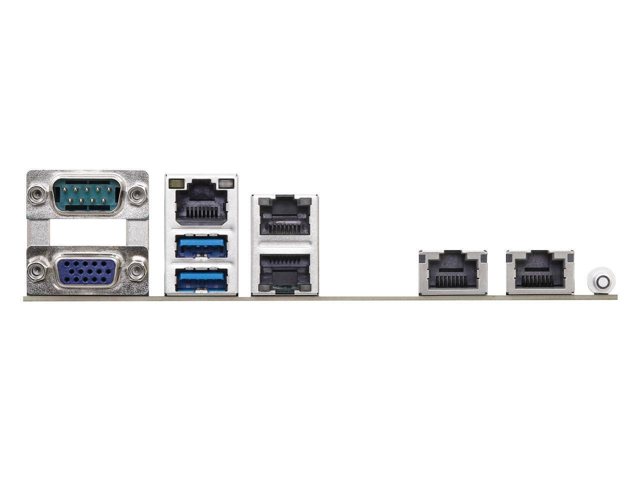 Alt View 3. ASRock - ASRock Rack Server Motherboard EC266D4U-2L2T Micro-ATX Single Socket V1 (LGA 1700) Intel Xeon E-2400 series.