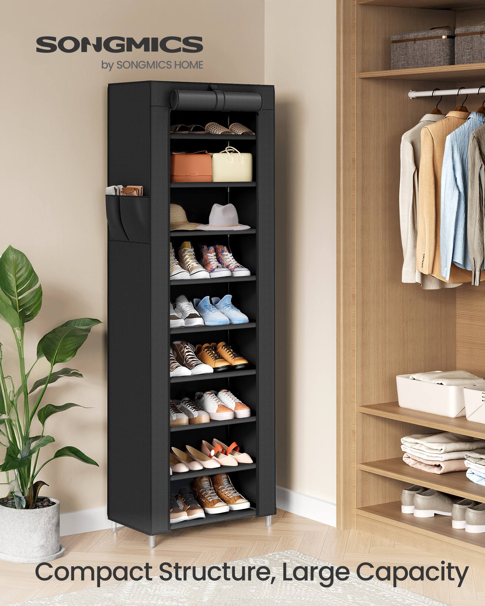 SONGMICS by SONGMICS HOME  
Compact Structure, Large Capacity