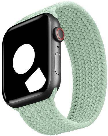 Alt View 2. Apple - APPLE WATCH BRAIDED SOLO LOOP (44MM) SIZE 7 - PISTACHIO - Pistachio.
