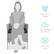 Ergonomic Design
Comfortable Cushions
Non-Slip Legs