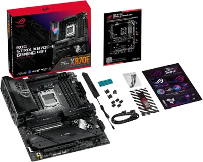 ASUS ROG STRIX X870E E GAMING WIFI (Socket AM5) AMD X870 ATX DDR5 ASUS ROG STRIX X870E E GAMING WIFI (Socket AM5) AMD X870 ATX DDR5