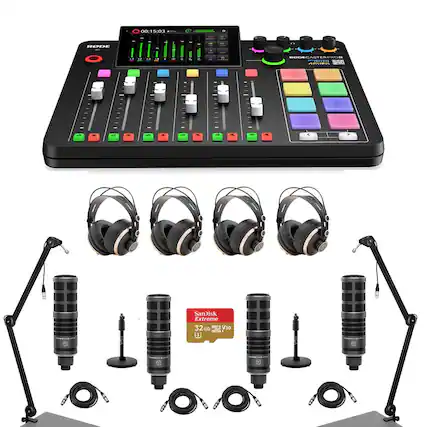 00:15:03 RODE * & - RODECASTER PRO - ER Get d 1 - U - - 4 SanDisk Extreme 32 GB UHS-3 V30 A - 3
