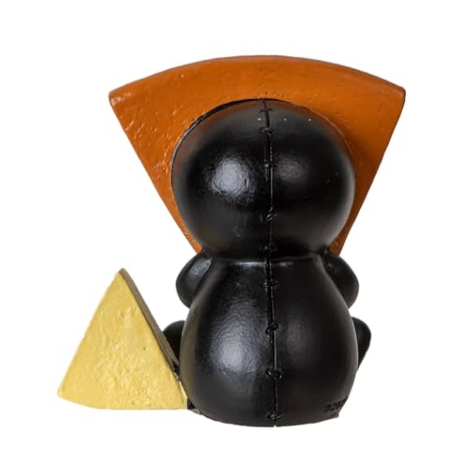 Angle. Pacific Trading - Furrybones Peppi Skeleton in Pizza Costume Figurine in Costume 3 inchesTall - Multicolor.