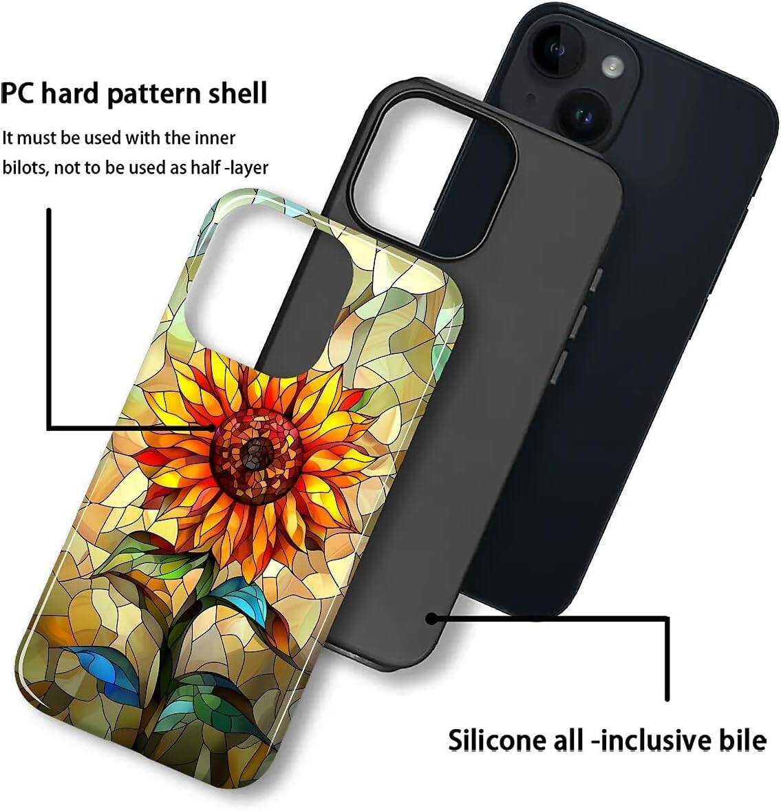 PC hard pattern shell  
It must be used with the inner bilots, not to be used as half-layer  

Silicone all-inclusive bile