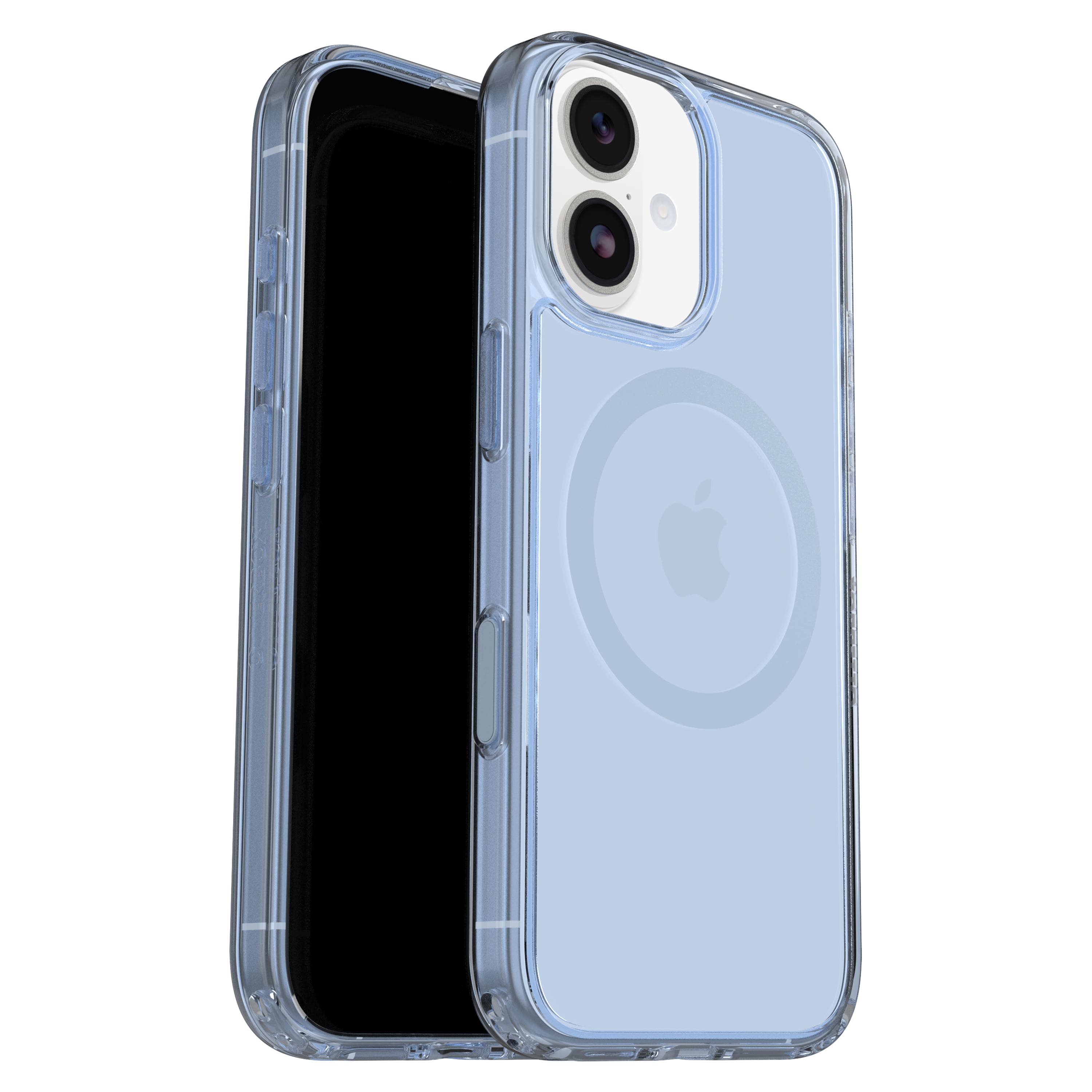 OtterBox - Symmetry Series Hard Shell for Apple iPhone 17 - Blue - Front_Zoom