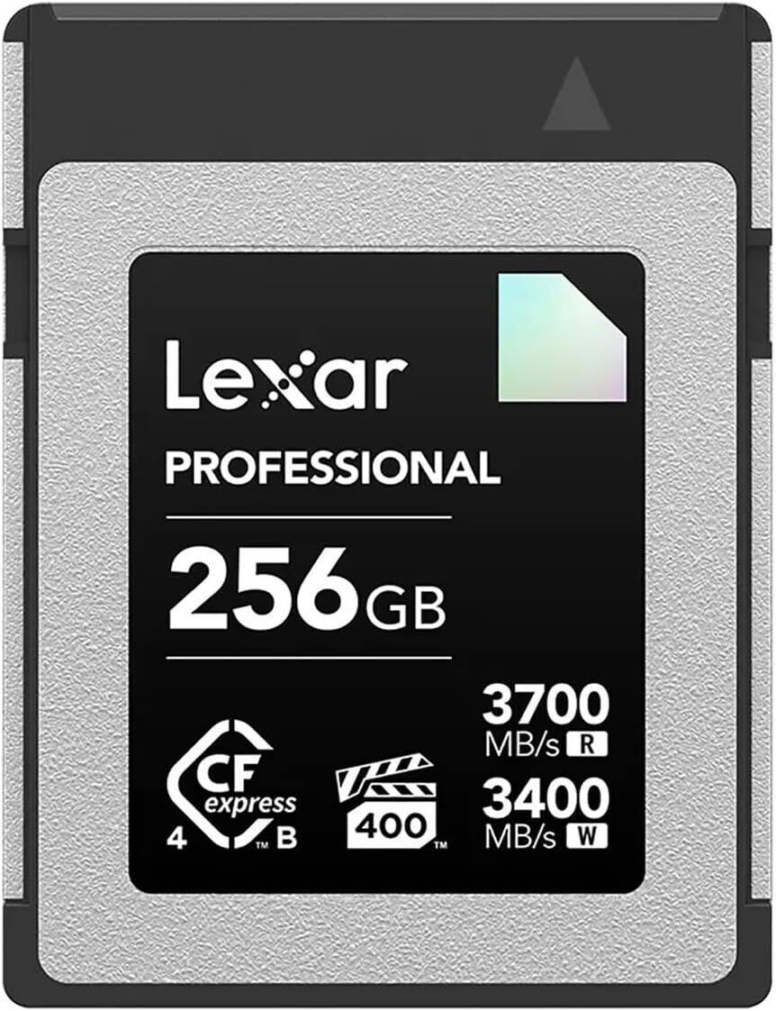 Lexar PROFESSIONAL 256GB 3700 MB/s R CF express 3400 MB/s W