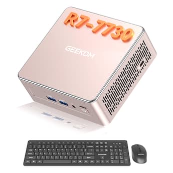 GEEKOM A5 Mini PC, AMD Ryzen 7 7730U, 16GB DDR4 RAM& 512GB SSD GEEKOM A5 Mini PC, AMD Ryzen 7 7730U, 16GB DDR4 RAM& 512GB SSD