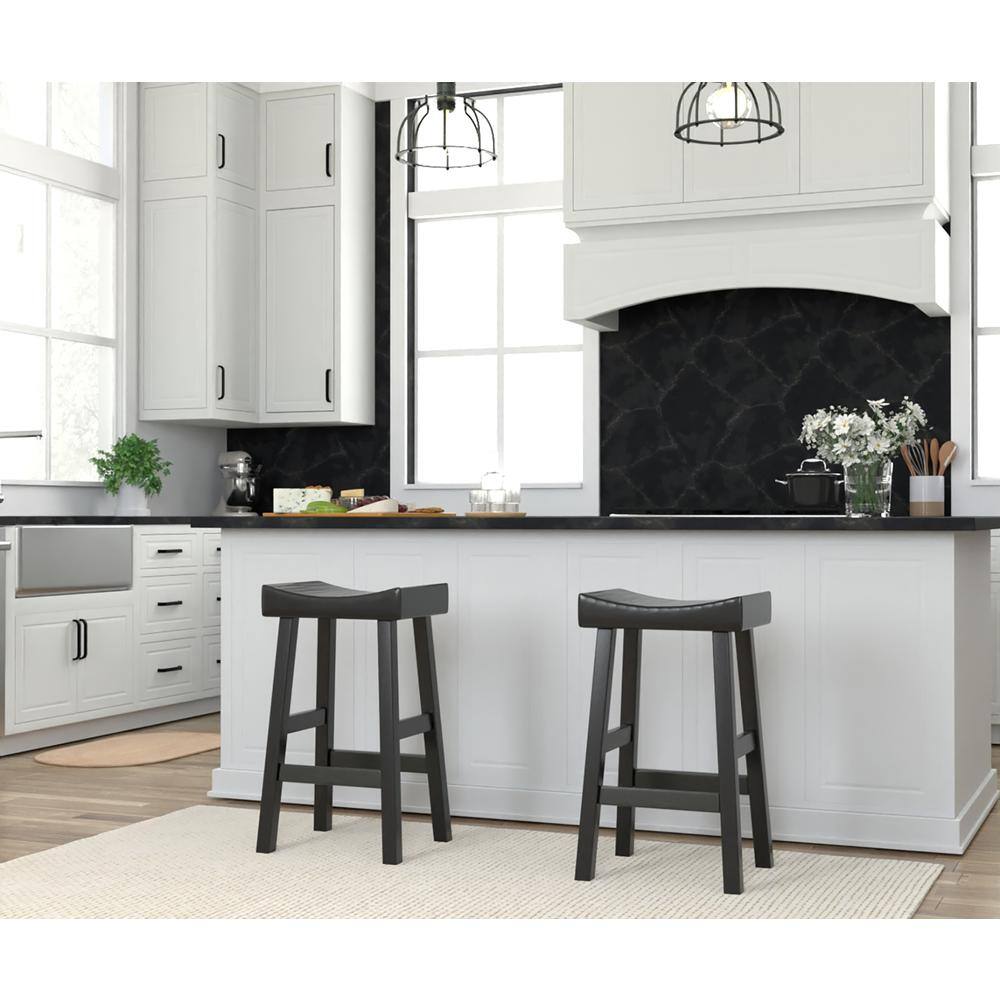 Alt View 2. Carolina Chair & Table - Colborn 30" Barstool - Antique Black - Antique Black.