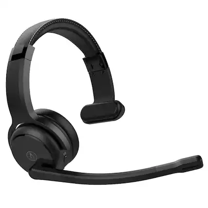 Front. Rand McNally - ClearDryve 100 Bluetooth Trucker Headset - Black.