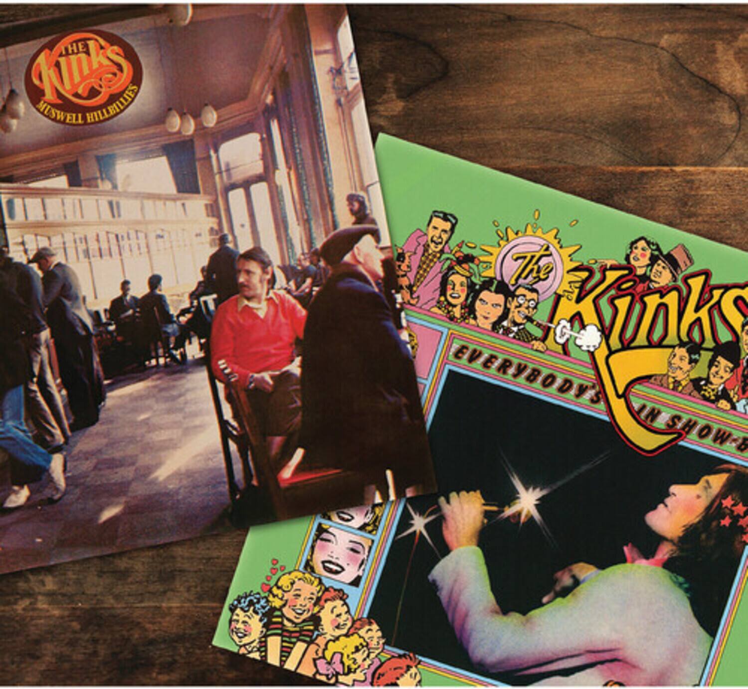 The Kinks  
Muswell Hillbillies  

The Kinks  
Everybody's in Show-Biz