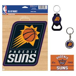 WinCraft - Phoenix Suns 4-Pack Key Rings and Magnets Set - Multicolor