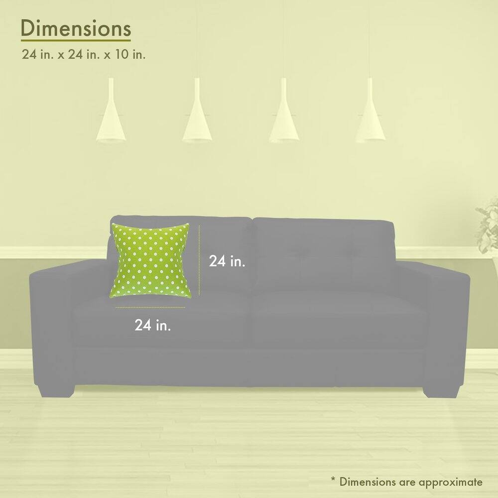 Dimensions  
24 in. x 24 in. x 10 in.  

24 in.  
24 in.  

* Dimensions are approximate