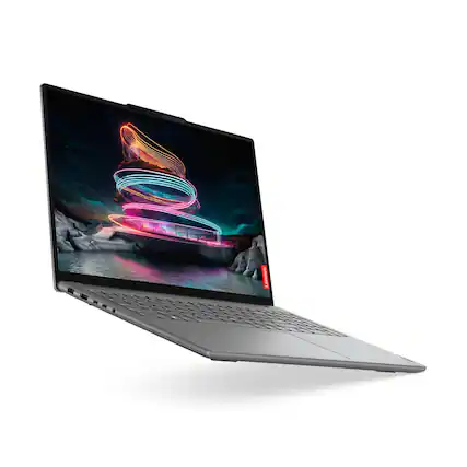 Front. Lenovo - Lenovo Yoga Pro 9 16Imh9 16" Touch Ultra 9 185H GeForce 4060 32GB 1TB SSD W11P - Luna Grey.