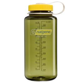 Nalgene - Sustain 32 oz. Wide Mouth Water Bottle - /Freesia - Oil Green