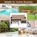 Suitable for Various Occasions
Poolside
Garden
Living room
Patio