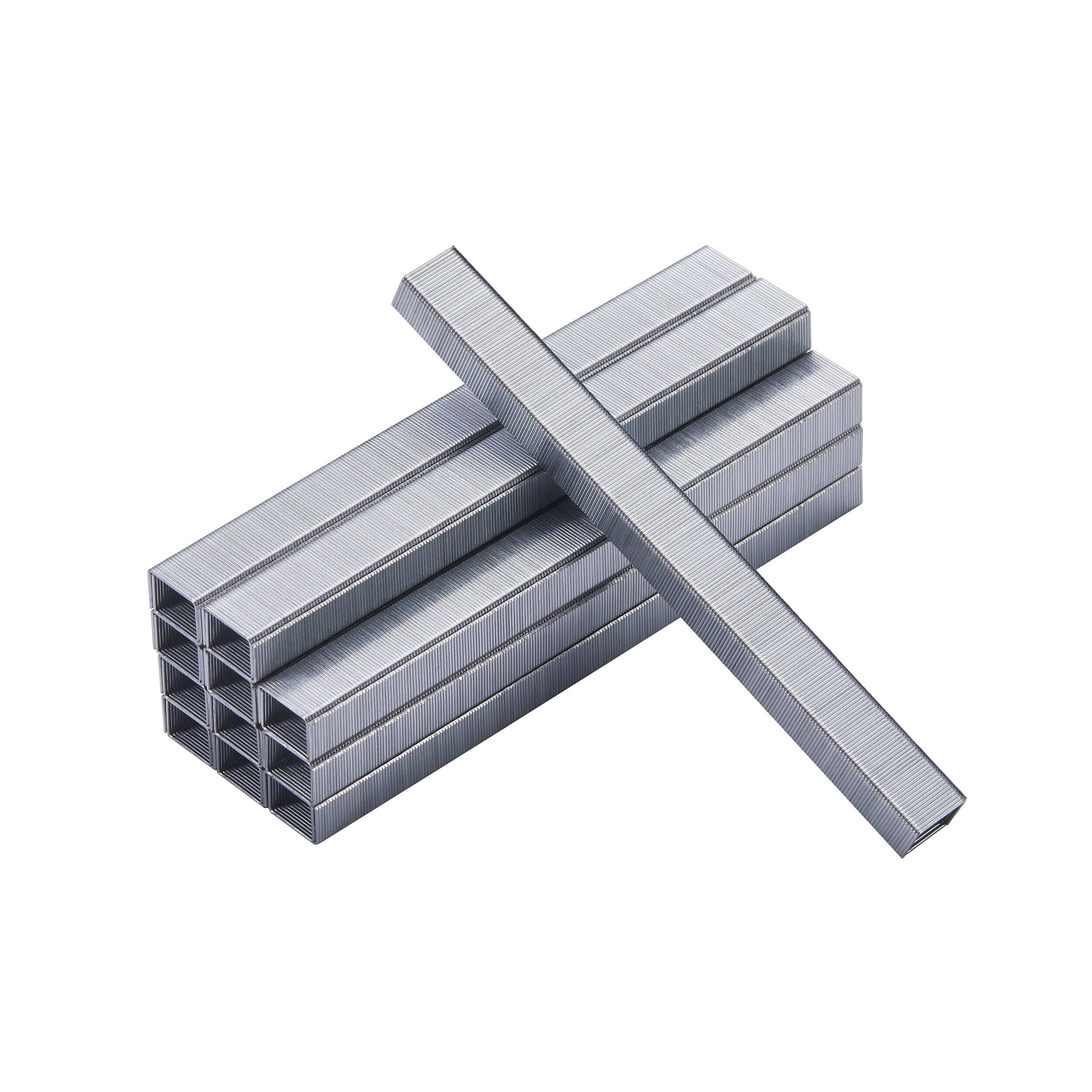 Alt View 2. Bostitch - Bostitch Premium Standard Staples, 0.25" Leg Length, 5000 Staples/Box (SBS191/4CP) - Silver.