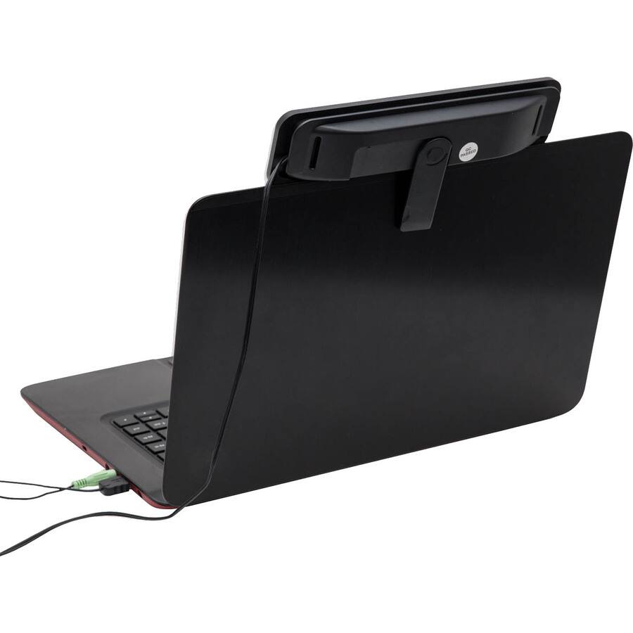 Alt View 3. Syba - Connectland CL-SPK20138 2.0 Portable Speaker System - 5 W RMS - Black - 150 Hz to 20 kHz - Black.