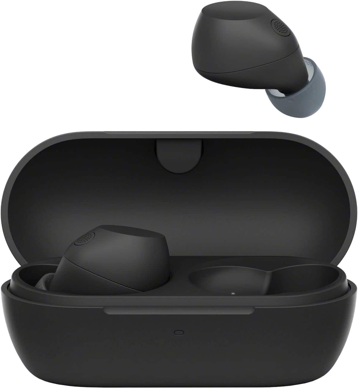 Alt View 1. Sony - WF-C710N Truly Wireless Noise-Canceling Earbuds - Black.