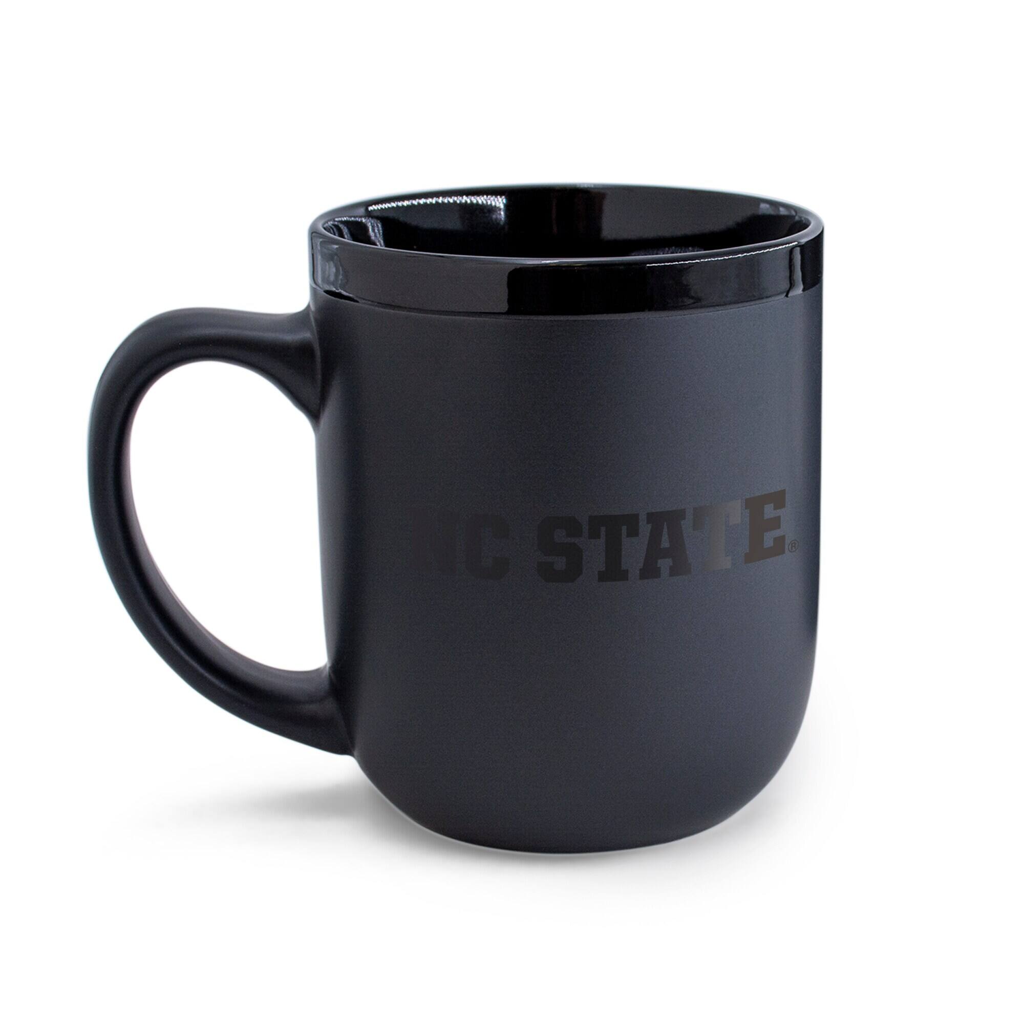 Alt View 2. WinCraft - NC State Wolfpack 17oz. Ceramic Mug - Black.