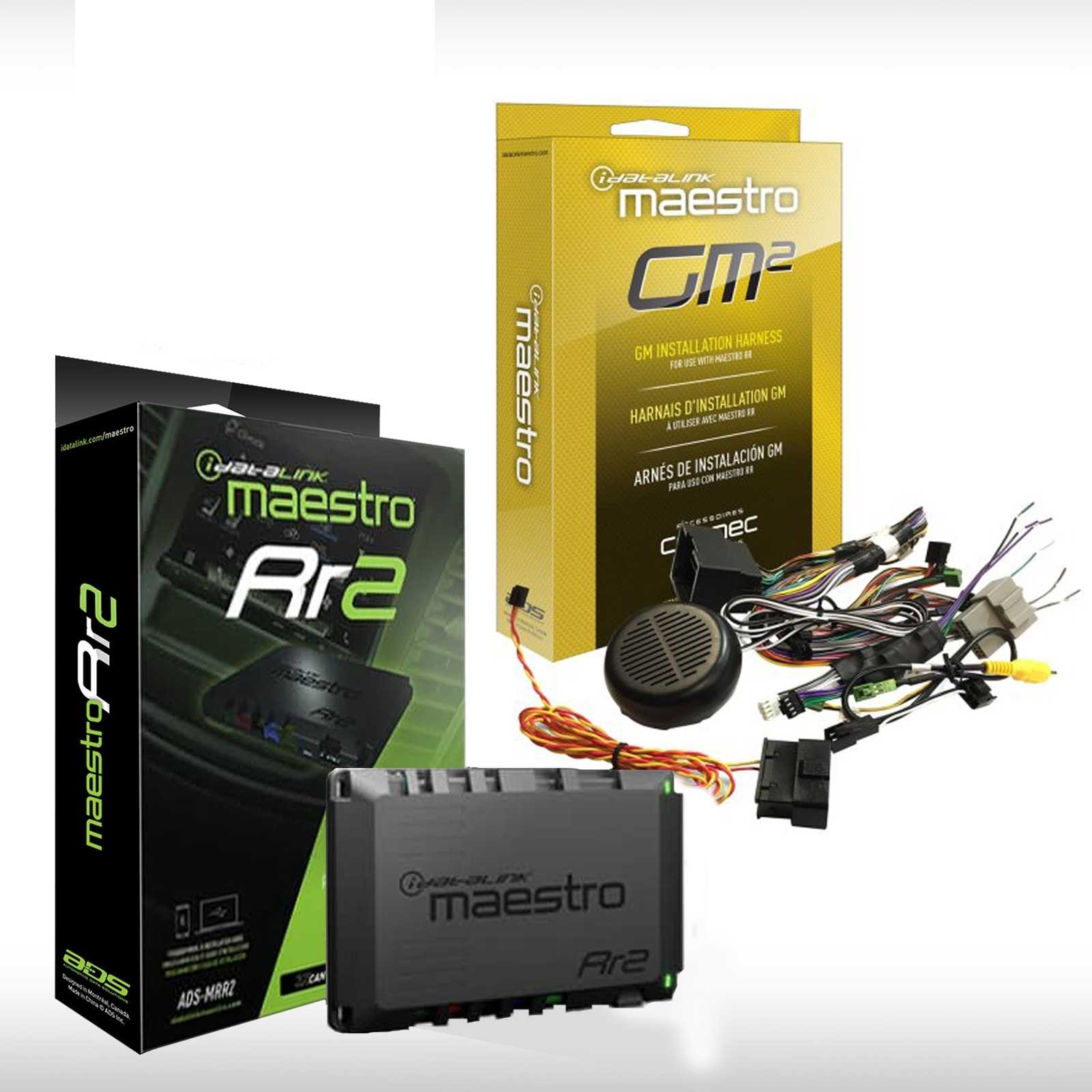 Sure, here is the corrected and grouped text from the image:

**Product Names:**
- TP-Link Maestro Ar2
- TP-Link Maestro CM2

**Descriptions:**
- GM Installation Harness
- GM Installation Harness for Devices with Power Over Ethernet
- Harnais d'Installation GM
- Arnes de Instalacion GM

**Additional Information:**
- ADS-MRZ2
- CAN
- nec

**Website:**
- tp-link.com/maestro

**Model Number:**
- ADS-MRZ2

**Language Options:**
- English
- French
- Spanish

**Brand:**
- TP-Link

**Certifications:**
- CE

**Other Text:**
- TP-Link Maestro
- TP-Link Maestro Ar2
- TP-Link Maestro CM2