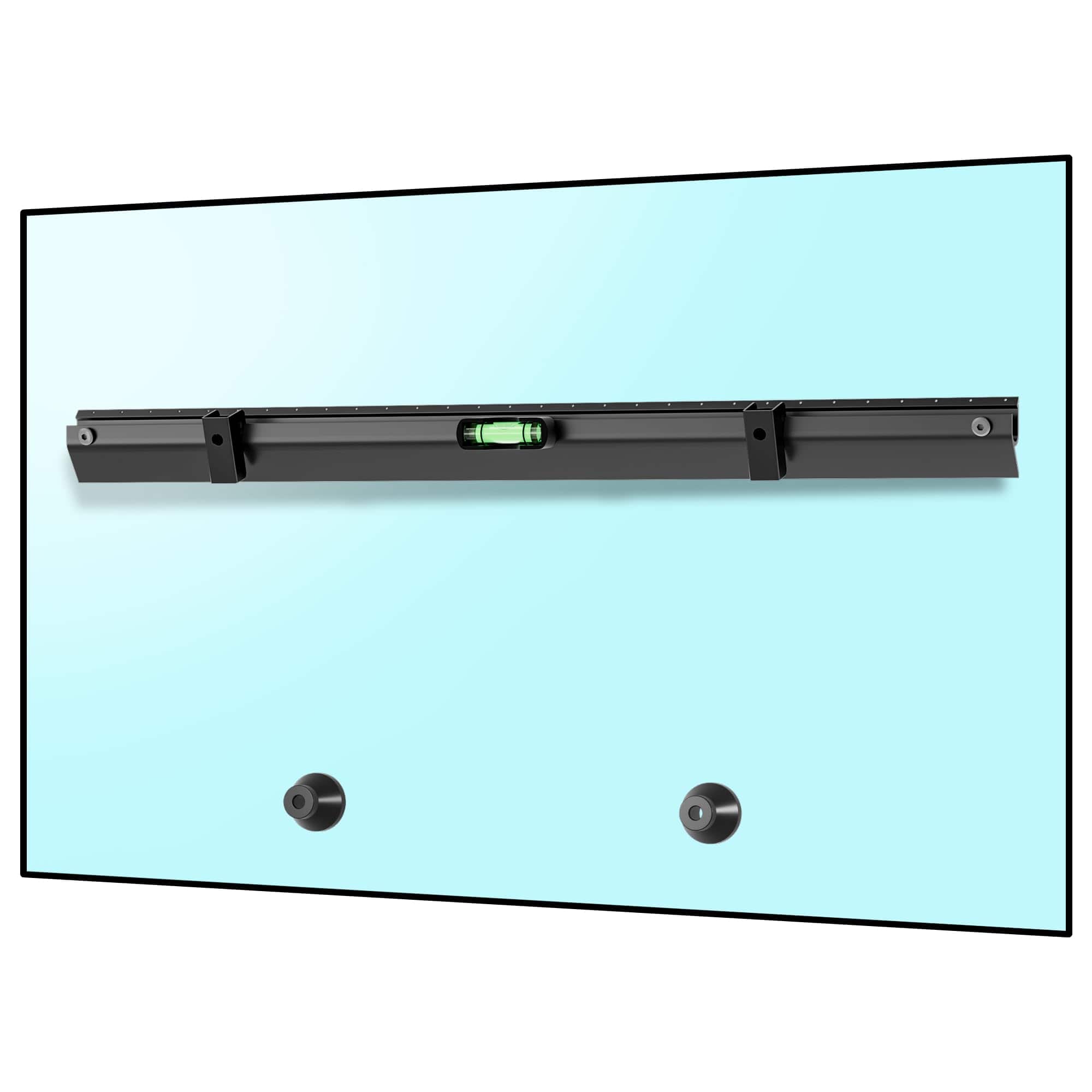 Earthley Blooms - No Stud Tv Wall Mount Bracket Tvs Sturdy Drill Drywall Up s Slim Studless With Max Vesa Easy Install Bubble - Fit 32 to 75 inches TVs