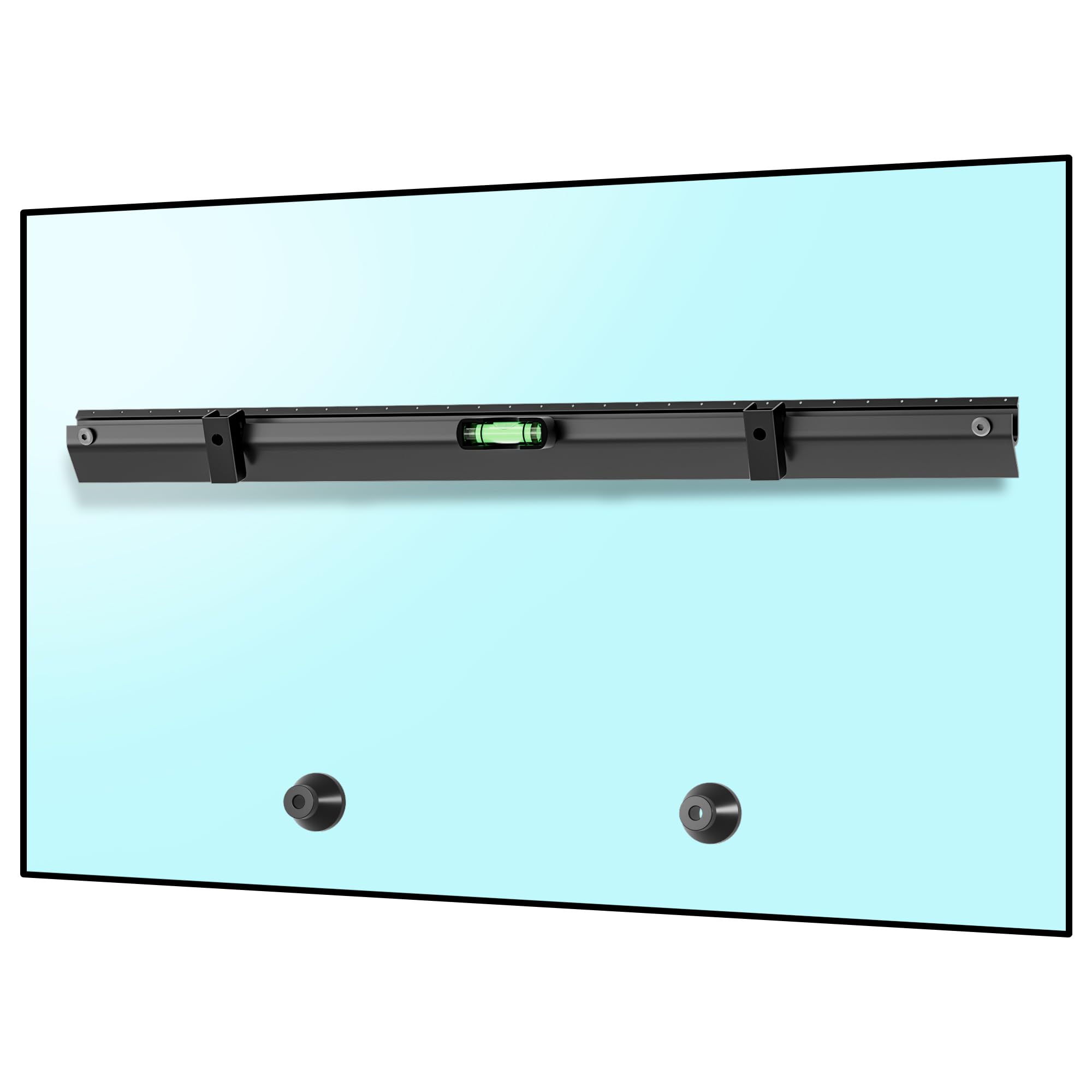 Earthley Blooms - No Stud Tv Wall Mount Bracket Tvs Sturdy Drill Drywall Up s Slim Studless With Max Vesa Easy Install Bubble - Fit 32 to 75 inches TVs