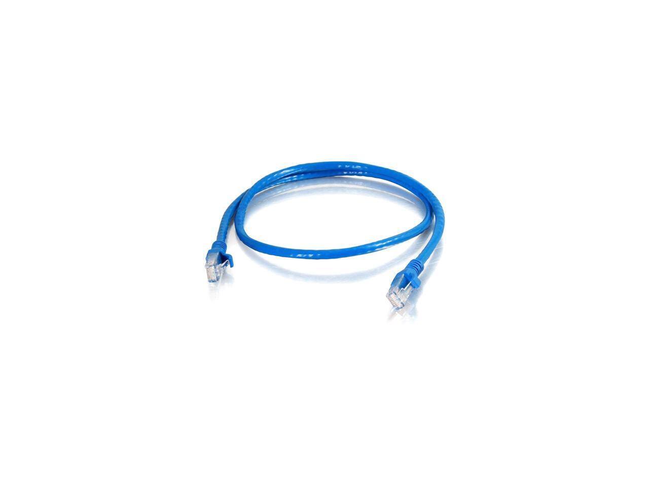 Front. Cables to Go - C2G 10321 Cat6 Cable - Snagless Unshielded Ethernet Network Patch Cable, TAA Complaint, Blue (75 Feet, 22.86 Meters).