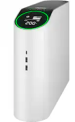 1500VA, 120V APC Back-UPS Pro Gaming with Pure Sinewave, RGB Reactor Circle, 3 USB, 10 outlets (4 surge) - White - Front_Zoom