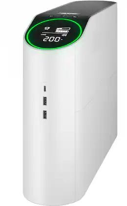 1500VA, 120V APC Back-UPS Pro Gaming with Pure Sinewave, RGB Reactor Circle, 3 USB, 10 outlets (4 surge) - White