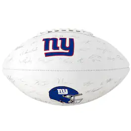 Logo Brands - New York Giants Autograph Signature Football - Multicolor