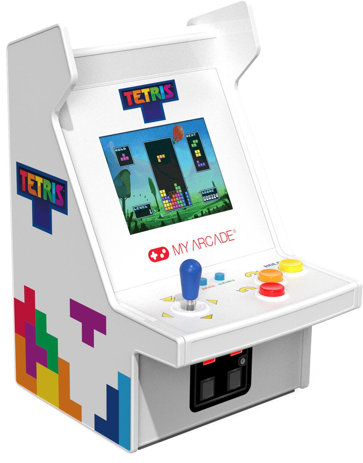 TETRIS  
MY ARCADE  

TETRIS  
LEVEL 1  
SCORE 000324  

NEXT