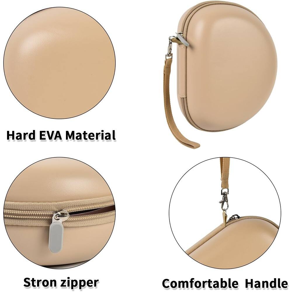 Left. ACJPR - Extra-Large Headphone Case for On-Ear Foldable Bluetooth Wireless Headphones, Compatible with Multiple Models.