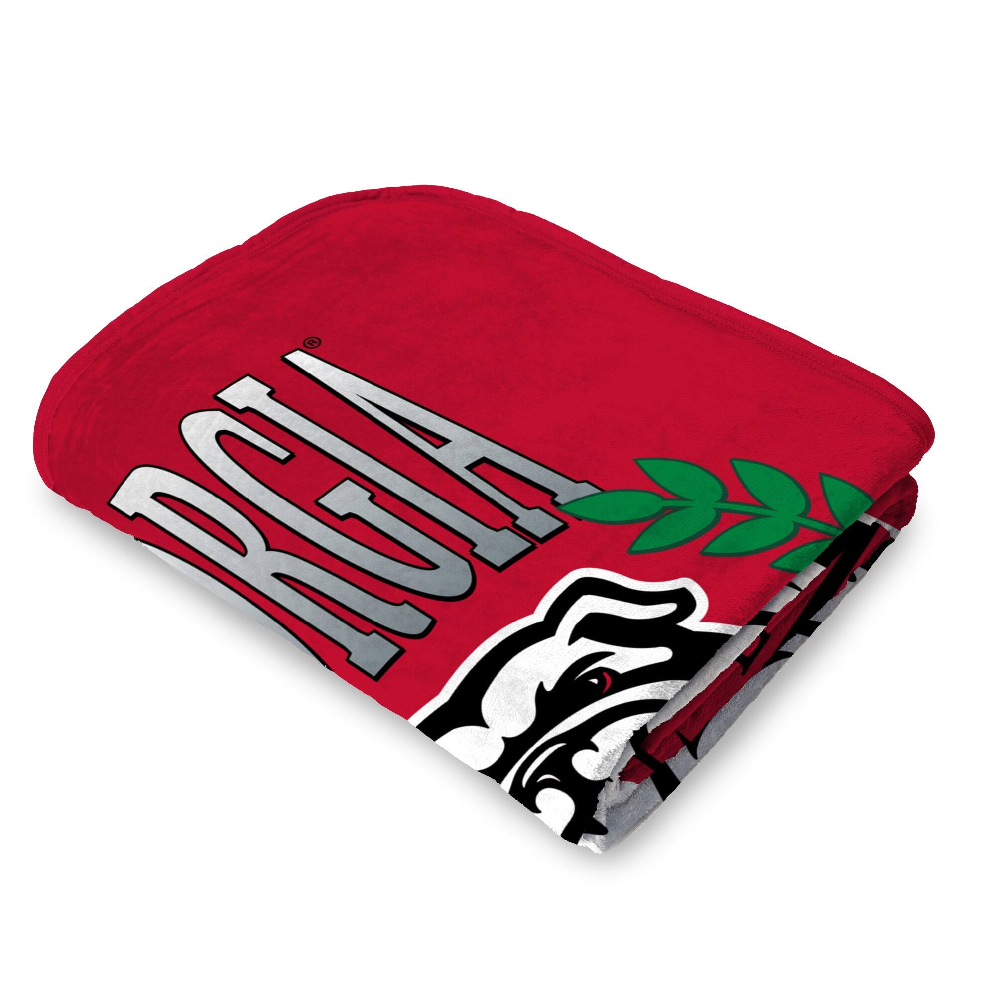 Alt View 3. Northwest - Georgia Bulldogs 46" x 60" Plateau Silk Touch Throw Blanket - Multicolor.